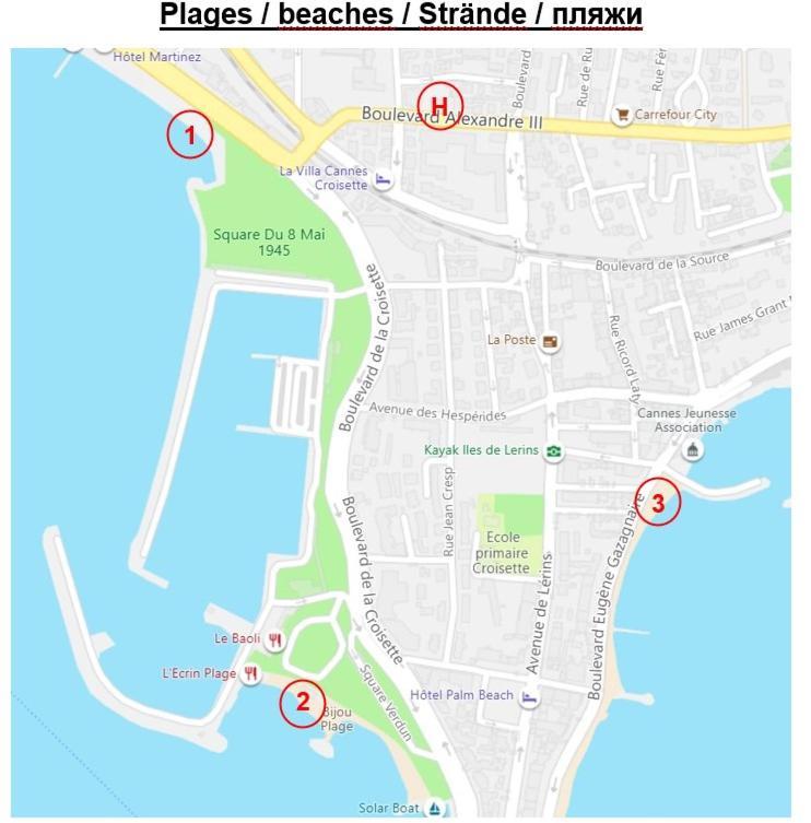 Palais Madrid, Croisette, 5 People, Bright 2 Bedroom Flat Appartement Cannes